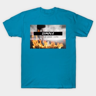 Simple - run for your life T-Shirt